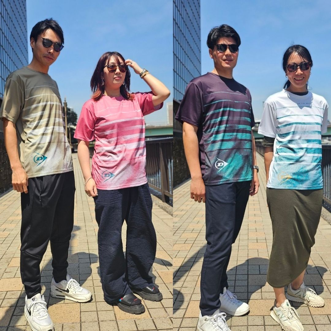 大会会場限定Tシャツ24年春夏モデルのご紹介 | 最新情報 | DUNLOP SOFT